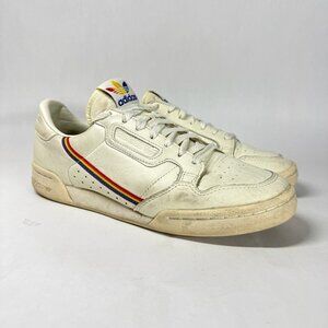 Adidas Continental 80 Rainbow Pride Low Top Sneakers Size 10 Men